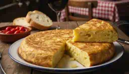 Tortilla de papas a la española El Fortín Porteño CABA