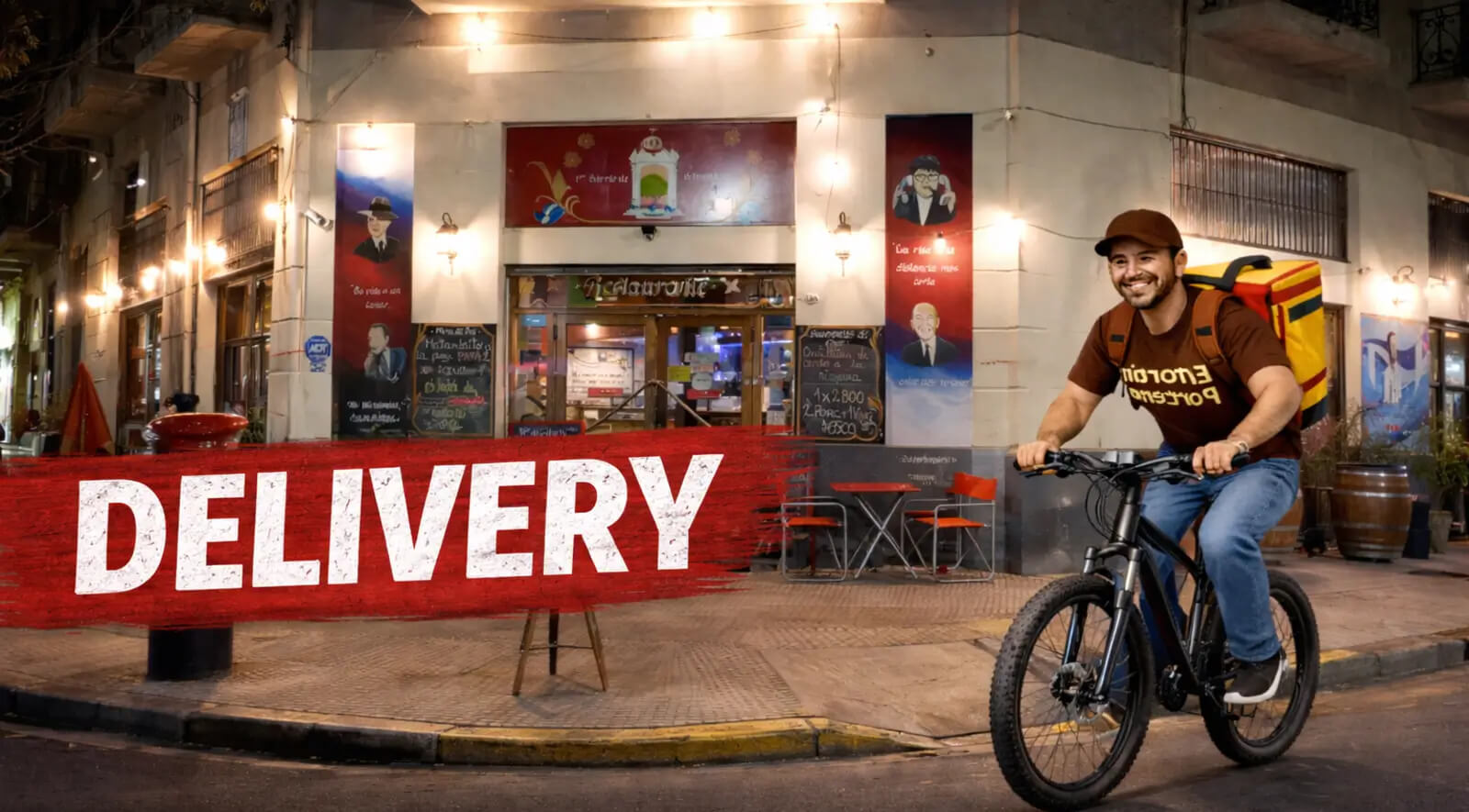 Frente del Bodegón El Fortín Porteño en Buenos Aires