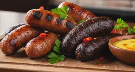 Chorizo y morcilla parrilla