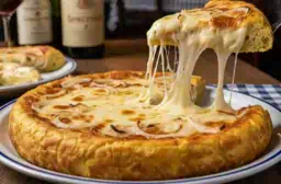 Tortilla fugazzetta papa huevo queso cebolla Congreso